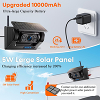 Caméra de recul solaire sans fil 1080P WIFI Caméra de recul sans fil étanche pour voiture caravane Rvs