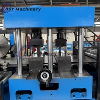 Máquina de Perfilado de Correas CZ Totalmente Automática de Alta Velocidad con PLC, Punzonadora Hidráulica y Desbobinador para Conformado en Frío de Acero