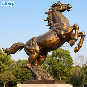 大きな金属像とブロンズ馬の彫刻の屋外鋳造 - Product Image 5