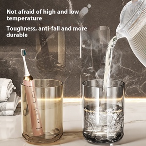 Mug de voyage portable <span class=keywords><strong>pour</strong></span> le rangement dentaire, design classique, multifonctionnel, <span class=keywords><strong>pour</strong></span> ranger les articles divers, mug de voyage, boîte de rangement <span class=keywords><strong>pour</strong></span> dentifrice et <span class=keywords><strong>brosse</strong></span> <span class=keywords><strong>à</strong></span> <span class=keywords><strong>dents</strong></span> - Product Image 2
