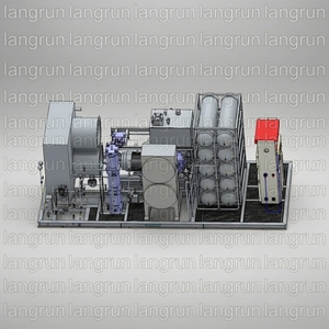 Estación de Reabastecimiento de <span class=keywords><strong>Gas</strong></span> Natural CNG Móvil Langrun, Montada en el Suelo con Dispensador de Combustible CNG 220V - Product Image 3