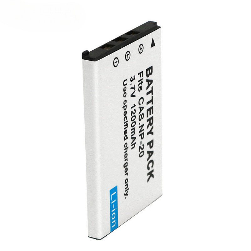 Batteria compatibile con Casio Exilim Zoom EX-Z33, 650mAh, 3.7V