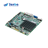 Mainboard Intel dengan N100 N97 N95 Dual Lan DDR4 Tanpa Kipas 12V HD2.0 Dilengkapi CPU