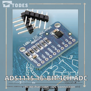 Módulo de Placa de Desarrollo de Convertidor CC/CC de Precisión de 16 Bits Subminiatura ADS1115, 4 Canales, Comunicación I2C, Linux - Product Image 2
