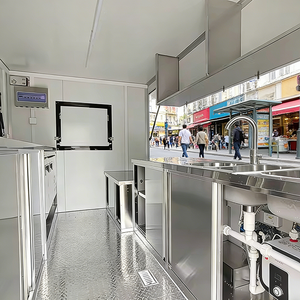 Customization <strong>Food</strong> Trailer <strong>Food</strong> Concession Trailers Bbq Usa Mobile <strong>Food</strong> <strong>Truck</strong> with Full Kitchen for Sale Usa - Product Image 2