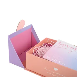 Boîte cadeau d'emballage de vêtements de parfum de cadeau d'anniversaire de festival d'anniversaire de conception de luxe
