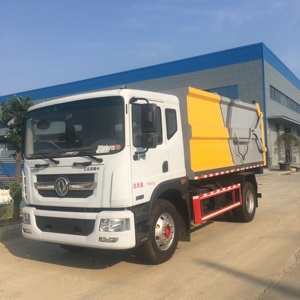 Dongfeng Guoliu Daolika Série D6 Camion à ordures à compression 8 carrés Camion à ordures scellé - Product Image 2