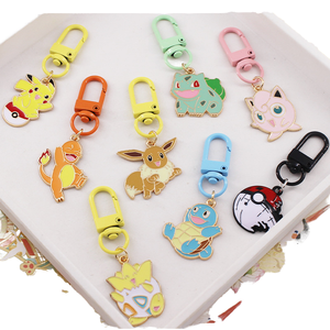 Wholesale Promotional Zinc Alloy Metal Keychains Classical Dogs Pets Design Hot Sale Cartoon Custom Soft Enamel Waterproof