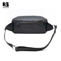 Sac banane personnalisé OEM en cuir pour homme, sacoche de transport pour appareil photo reflex numérique, hybride, Sony, Canon, Nikon