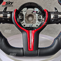 Volant Sport Compatible avec BMW Séries F10 F30 F11 E90 E70 E87 E92 F20 F21 F31 F32 F07 F12 M3 M6 E/F/M