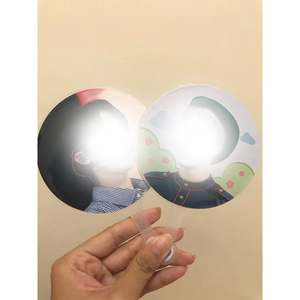 Kpop personnalisé imprimé idol mini picket fans de main, vente en gros - Product Image 5
