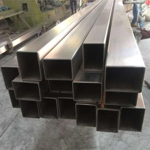 High Quality ASTM 304 GOST 08X18h10 Stainless Steel Square <b>Tube</b> for Conveying Fluid - Product Image 1
