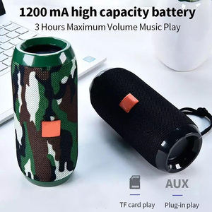 GAS-166 Ama <span class=keywords><strong>Top</strong></span> Sold TG117 Altavoz inalámbrico de tela portátil de alta calidad impermeable al aire libre BT USB Mini altavoz de graves - Product Image 4