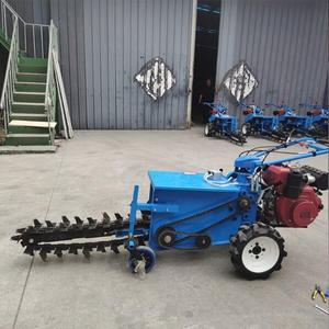 Máquina Zanjadora Diesel Portátil Comercial de Alta Eficiencia, Zanjadora Diesel Autopropulsada para Agricultura - Product Image 1