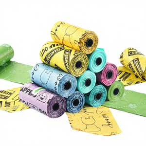 Biodegradable Eco-Friendly Thickened Plastic Dog <b>Poop</b> <b>Bags</b> with Original Fragrance - Product Image 4