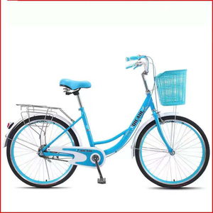 จักรยานซิตี้สไตล์คลาสสิกสำหรับสุภาพสตรี พร้อมตะกร้า - Product Image 2