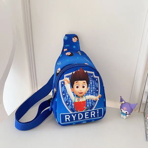 Sac messager et porte-monnaie en nylon à motif de personnage de dessin animé tendance pour enfants avec fermeture éclair pour garçons et filles - Product Image 4