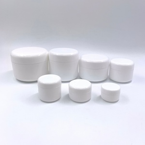10g 20g 50g 100g Plastic Empty Jars Lotion Face Cream Balm <b>Lip</b> Containers Cosmetics Sample Pots <b>Liner</b> Cap Make up Bottles - Product Image 1