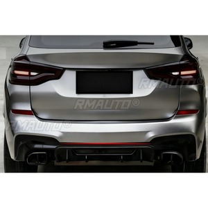 For BMW X3 G01 2018+ <strong>Car</strong> Rear Bumper Lip Splitter <strong>Diffuser</strong> Body Kit Bumper Guard <strong>Protector</strong> Cover <strong>Car</strong> Accessories - Product Image 3