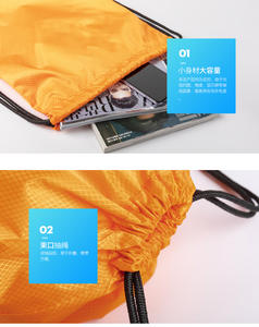 Custom Logo Durable Oxford Zipper Closure Sports Outdoor Polyester Lining Waterproof Reusable <b>Promotional</b> Gift Event <b>Backpack</b> - Product Image 4