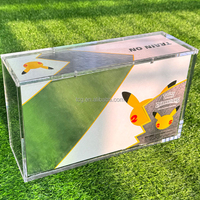 TCG haute qualité acrylique Pokemon célébrations Ultra Premium Collection 151 Charizard UPC 25e anniversaire boîte dorée vitrine