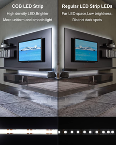 ESann Advanced Technology DC5V USB Leds/<span class=keywords><strong>M</strong></span> Hell 8mm Breite IP20 Uniform Glow Flexible COB LED-Streifen leuchten - Product Image 4