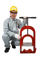Outil de coupe-tuyau en PVC ECH8PE coupe-tuyau à guillotine pour tuyaux en HDPE 3-8 pouces