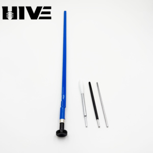 Varillas de ajuste de truss rod para guitarra HIVE Wrapped Spoke Wheel, de 8 orificios, bidireccionales, azules, de doble acción - Product Image 3