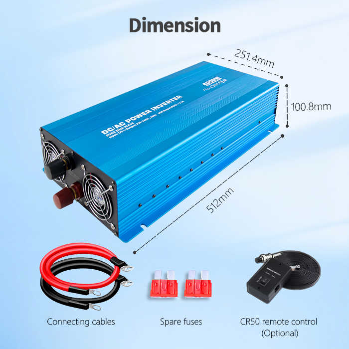 パワー インバーター1000w DC-AC 24V AC110V 60Hz