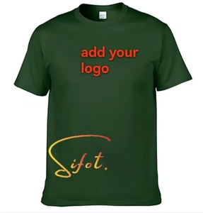 Sifot brodé lourd 100% coton tricoté respirant écologique unisexe en détresse t-shirt personnalisé hommes nouveau Logo à la mode - Product Image 1