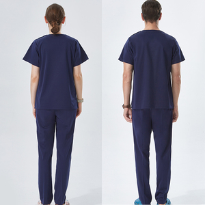 Mới Căng Y Tế Tẩy Tế Bào Chết Thoáng Khí Chỉnh Hình Bác Sĩ Phẫu Thuật Làm Việc Thiết Lập Bền Thú Y Top + Quần Bác Sĩ Và Y Tá Đồng Phục - Product Image 6