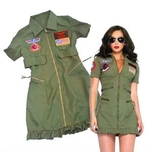 Disfraz de Mujer Estilo Militar de <span class=keywords><strong>la</strong></span> Guerra <span class=keywords><strong>Civil</strong></span> para Halloween, Inspirado en Películas y Series de Televisión, Uniforme de Poliéster para Fiestas y Escenarios - Product Image 2