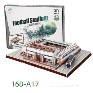<span class=keywords><strong>Puzzle</strong></span> en papier <span class=keywords><strong>3D</strong></span>, modèle de terrain de football, construction de stade, <span class=keywords><strong>puzzle</strong></span> en papier pour enfants - Product Image 6
