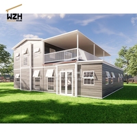 Maison conteneur de haute qualité, structure en acier, 2 chambres, maisons mobiles, fournisseur chinois à vendre