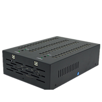 Hub USB 2.0 industriel Lorek LK60 à 60 ports avec construction en alliage d'aluminium et compatibilité avec les prises US/UK/EU