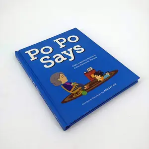 Hardcover kids story book printing