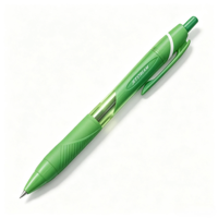 Stylo bille rétractable coloré UNI Jetstream SXN150C05 0,5 mm, 8 couleurs, corps transparent, recharges remplaçables SXR5, bureau, école