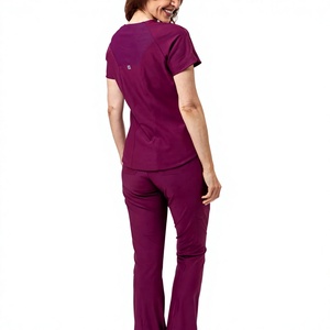 Nouvelles tenues médicales personnalisées en polyester, rayonne et élasthanne – Ensembles d'uniformes d'infirmière pour hôpitaux et cliniques - Product Image 5