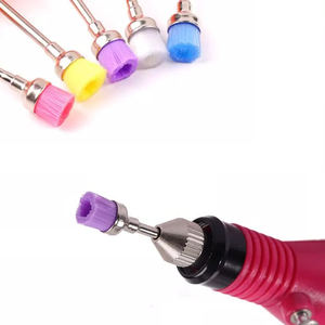 Offre Spéciale 6.6*49mm Poignée Manucure Outils Nylon <span class=keywords><strong>MINI</strong></span> Brosse Nail Art Maquillage Brosse Synthes Est Logo Personnalisé - Product Image 6