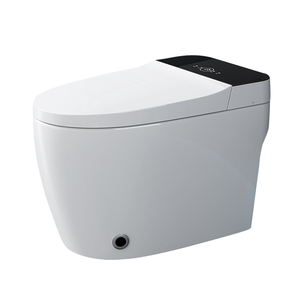 Vente directe usine : Toilette intelligente automatique avec couvercle de siège chauffant, télécommande et drainage en S pour usage domestique en salle de bain - Product Image 4