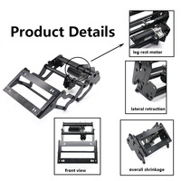Repose-pieds et repose-jambes électriques à installation facile pour siège de luxe Captain pour MPV - Vente en gros