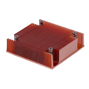 Tùy chỉnh CNC gia công tinh khiết Đồng skiving tản nhiệt mật độ cao xẻng tản nhiệt với Cắt Uốn Hàn dịch vụ chế biến - Product Image 1