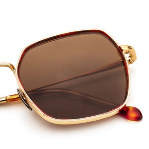 Lunettes de soleil de dernière génération en Europe, lunettes en métal pour jeunes, lunettes de soleil en acétate mixte - Product Image 5