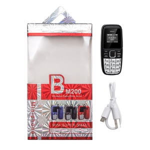 Bm200 dual standby 0.66 inch 350mAh di động bàn phím nhỏ điện thoại - Product Image 5