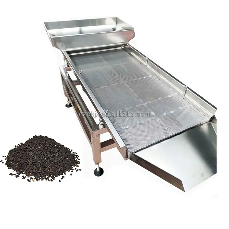 Stainless steel Wheat coffee bean soybean corn sieving machine particle cleaning vibrating sieving seed sorting sieving machine