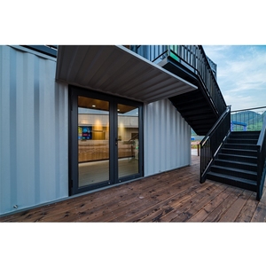 20ft di lusso moderno prefabbricato casa del contenitore a costruzione rapida Mobile prefabbricato casa ufficio bagno <span class=keywords><strong>mobili</strong></span> realizzati pannello Sandwich - Product Image 5
