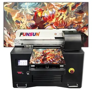 Funsun New Multi Color A3 UV Inkjet Flatbed Pen Printet Printing Machine