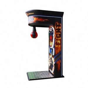 Factory Wholesale Ninix Brand Electronic Coin Operated Game <b>Machine</b> Sport Boxing Arcade <b>Punch</b> Amusement US Plug Wooden Packaging - Product Image 6