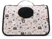 Sac de transport imperméable pour vêtements Oxford, sac de voyage pour animaux de compagnie, sac à main pour chien et chat