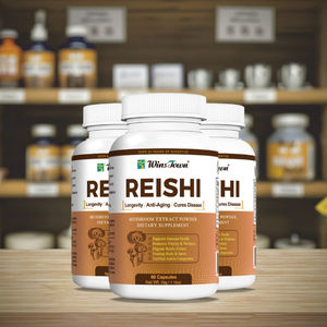 Extrato De Cogumelo <span class=keywords><strong>Reishi</strong></span> Pó Ganoderma Lucidum Extrato Suplemento Herbal <span class=keywords><strong>Food</strong></span> <span class=keywords><strong>Grade</strong></span> Halal Ganoderma Lucidum Cápsulas - Product Image 1
